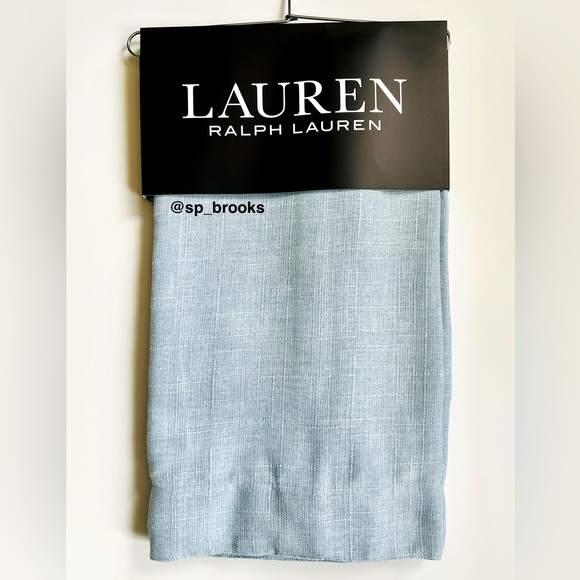 🎁LAUREN Ralph Lauren 2 Back Tab Rod Pocket Curtain Panels - 54” x 84” - Hartford